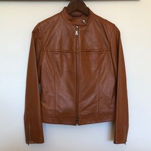 Calfskin Leather Jacket